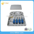 China factory supply FTTH plastic mini waterproof fiber optic terminal box